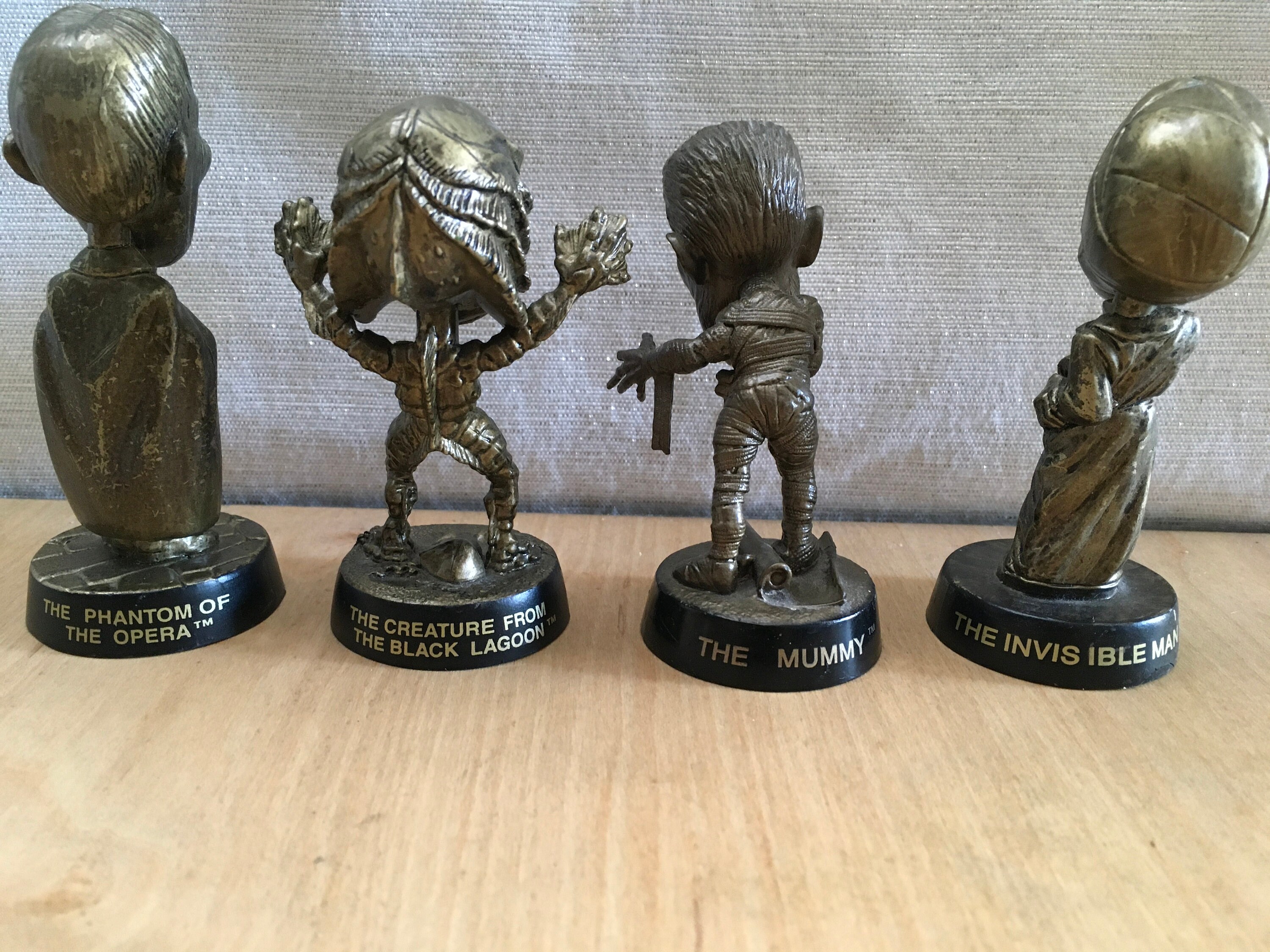 Universal Studios Monsters Little Big Head Toy Fair Figures - Etsy