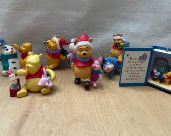 Vintage Hallmark Keepsake Ornaments Winnie the Pooh
