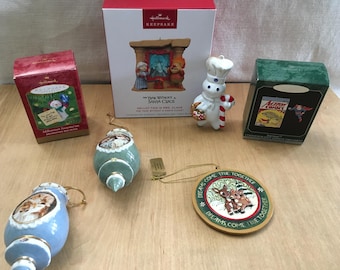 Christmas Ornaments, Jim Shore, Hallmark, Bradford Exchange