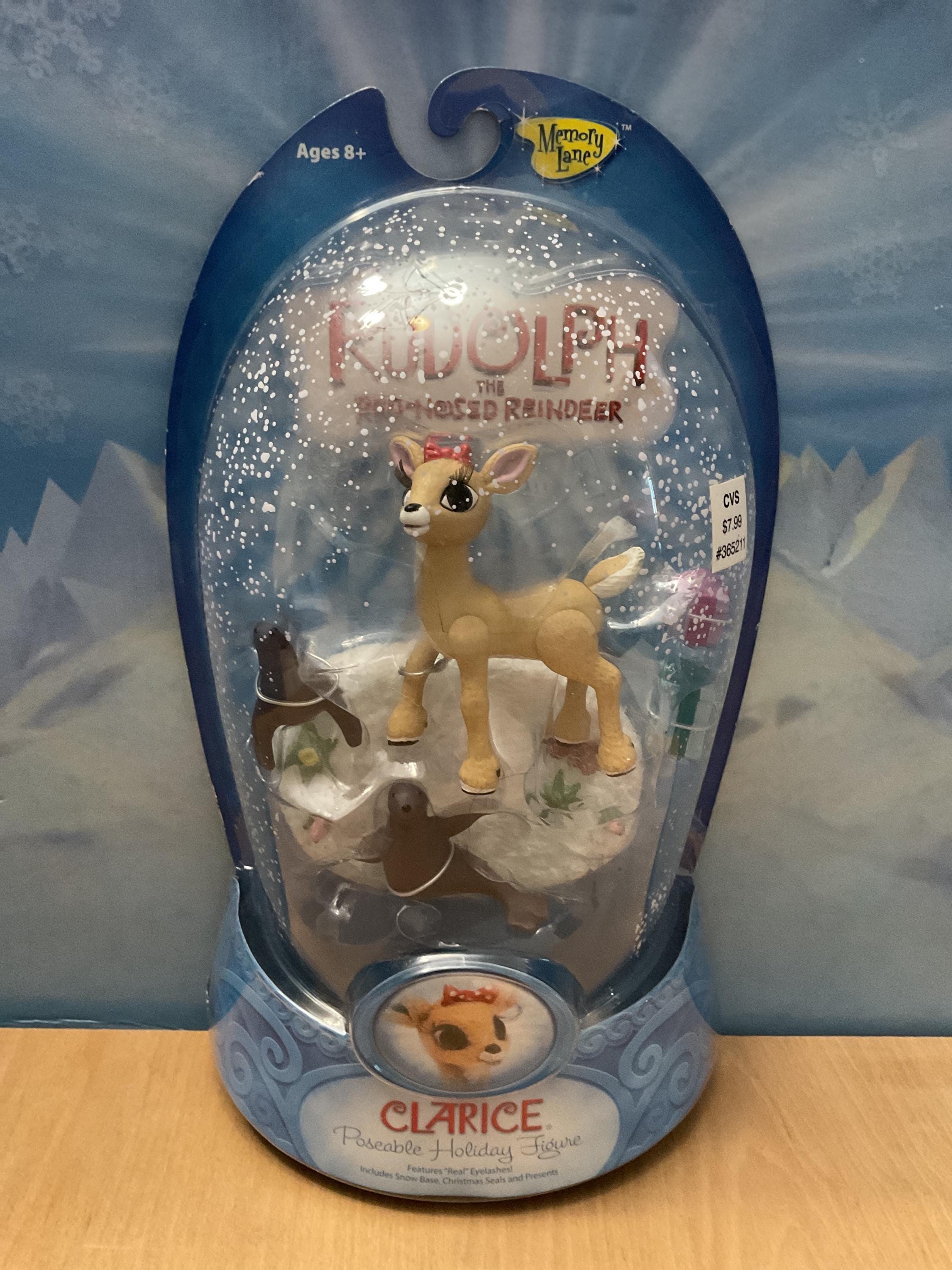 Vintage Rudolph the Red-nosed Reindeer Figures New in Box! - Etsy