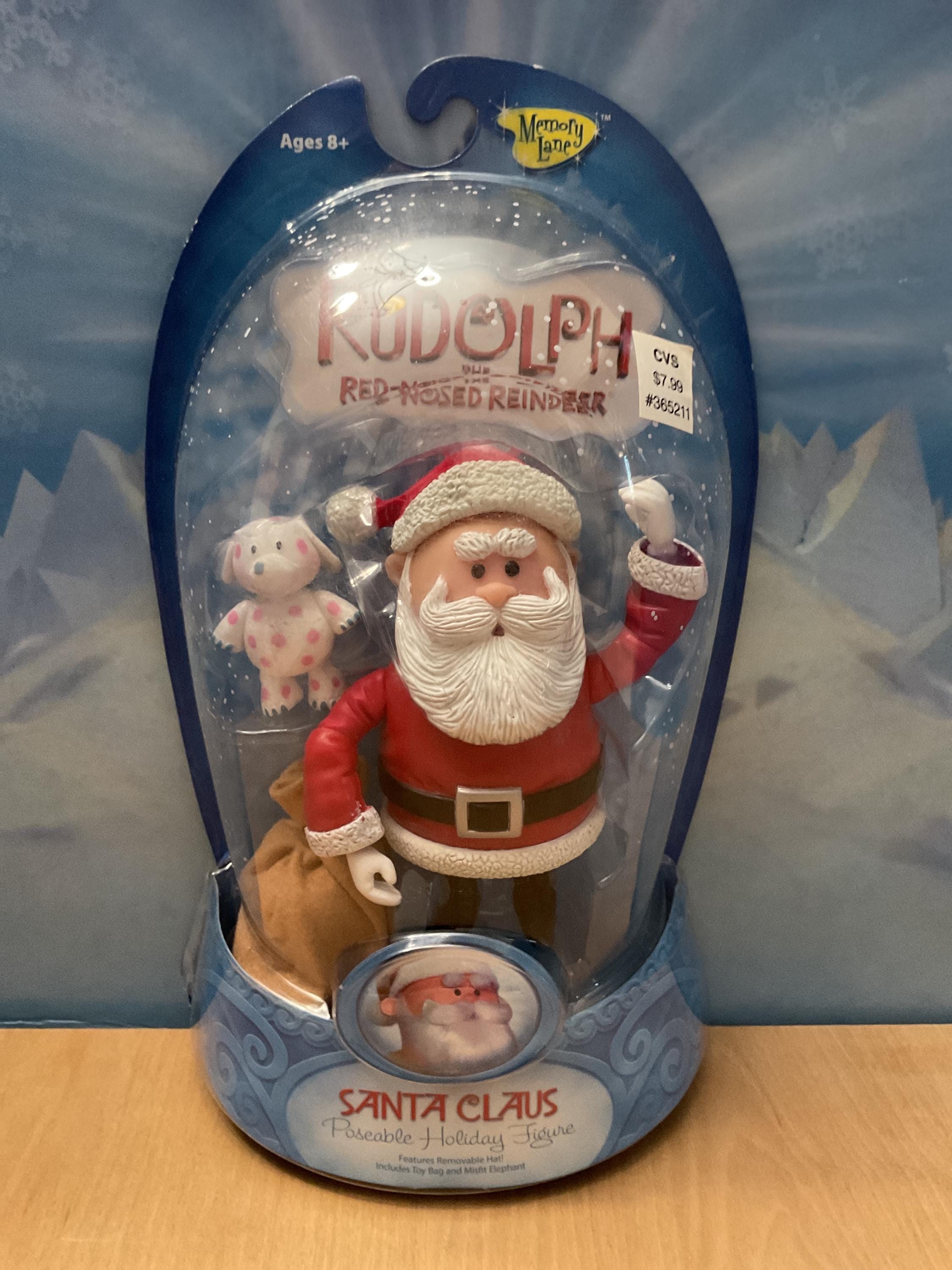 Vintage Rudolph the Red-nosed Reindeer Figures New in Box! - Etsy