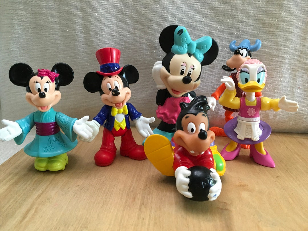 Vintage Mickey Mouse and Friends Figures - Etsy