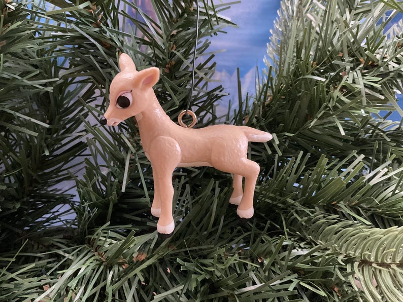 Vintage Rudolph the Red Nosed Reindeer Ornaments - Etsy