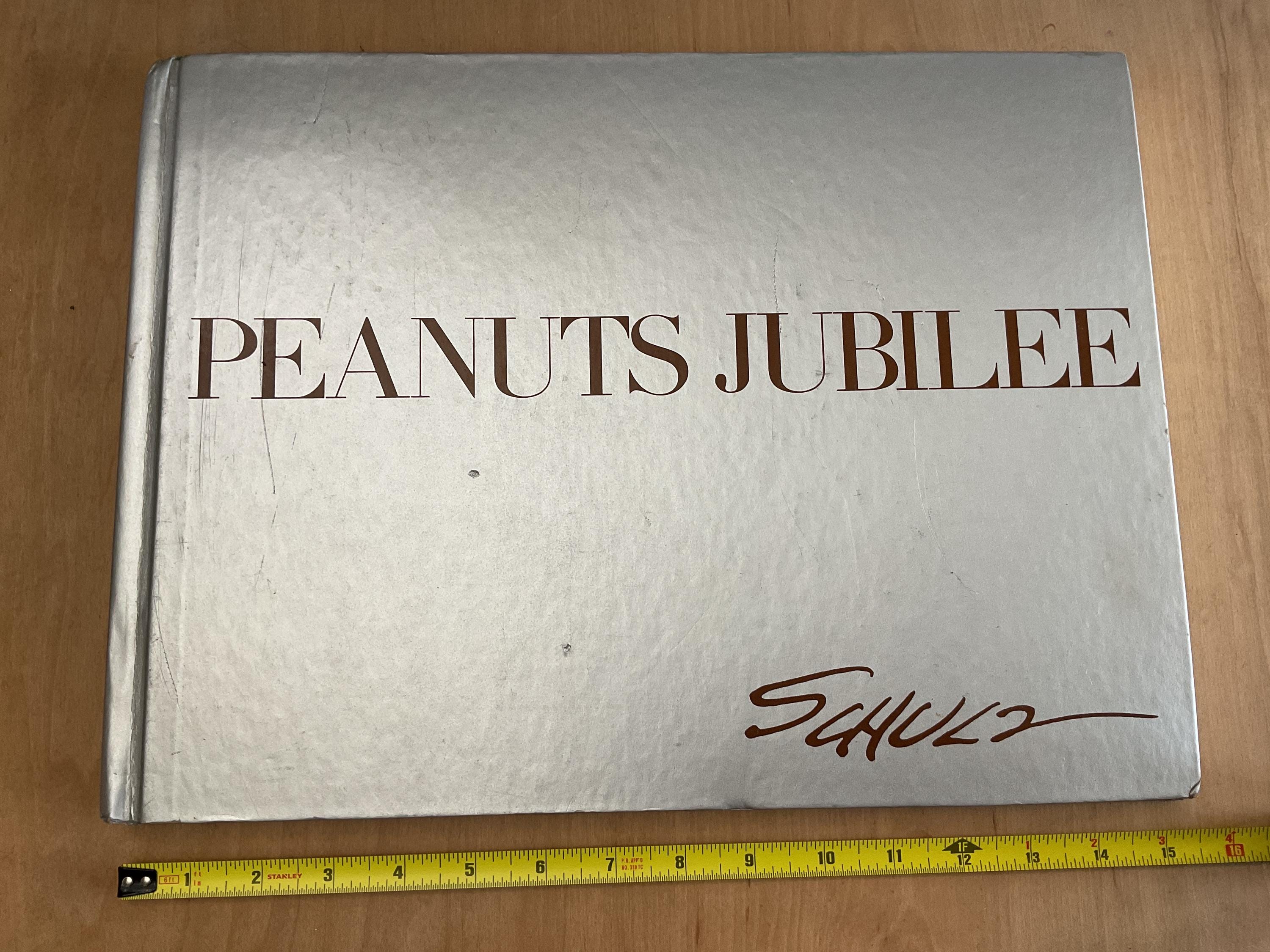 PEANUTS JUBILEE 古書 Vintage Book “peanuts Jubilee: My Life and Art With Charlie Brown