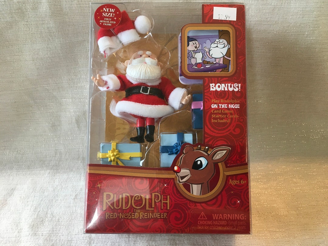Rudolph the Red-nosed Reindeer Santa Claus - Etsy