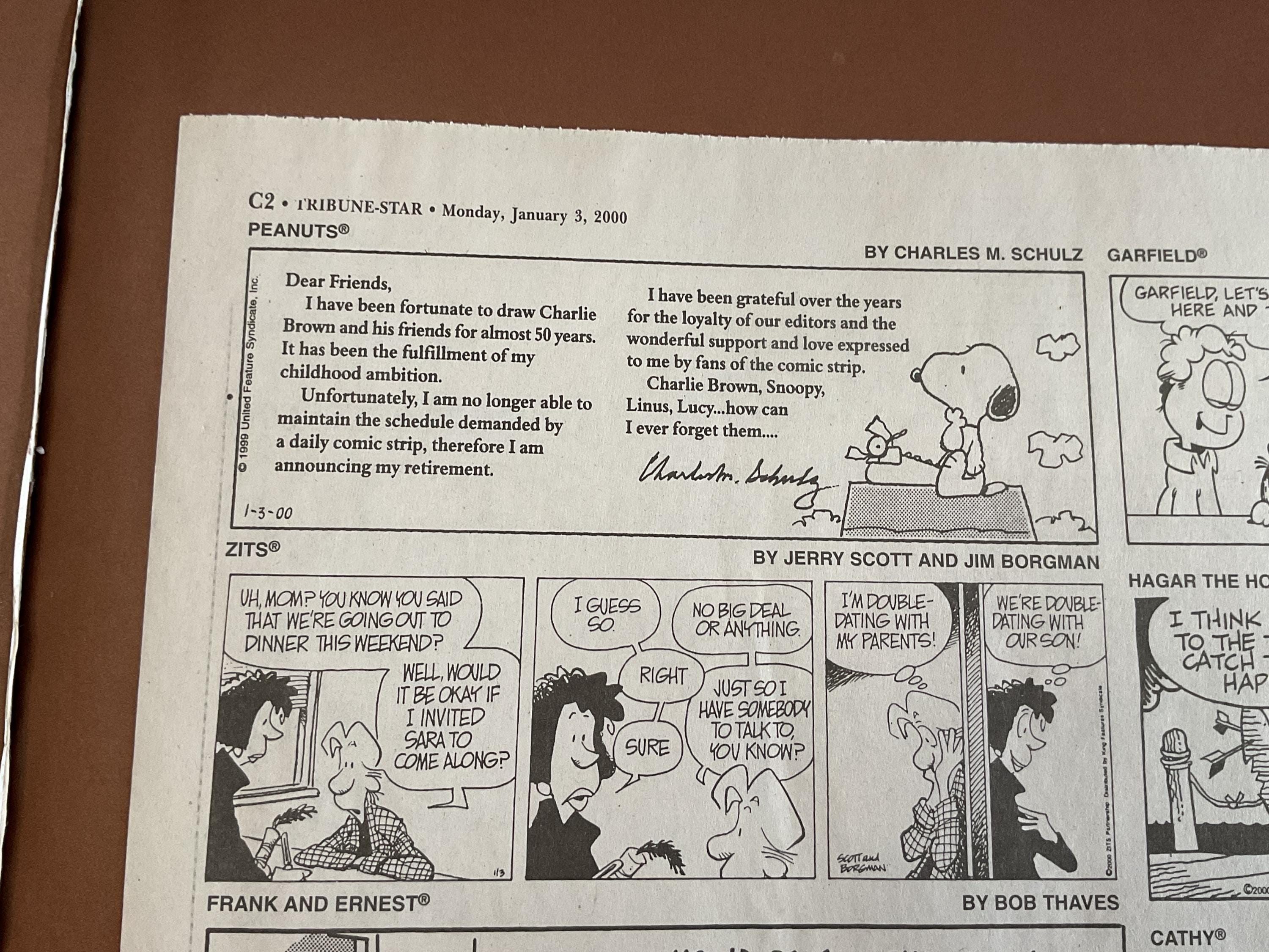Vintage Book “peanuts Jubilee: My Life and Art With Charlie Brown