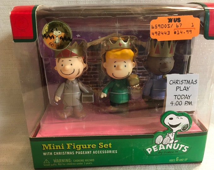 A Charlie Brown Christmas Figure Collection Three Wisemen - Etsy