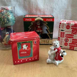 Coca Cola Enesco Figurines - Etsy