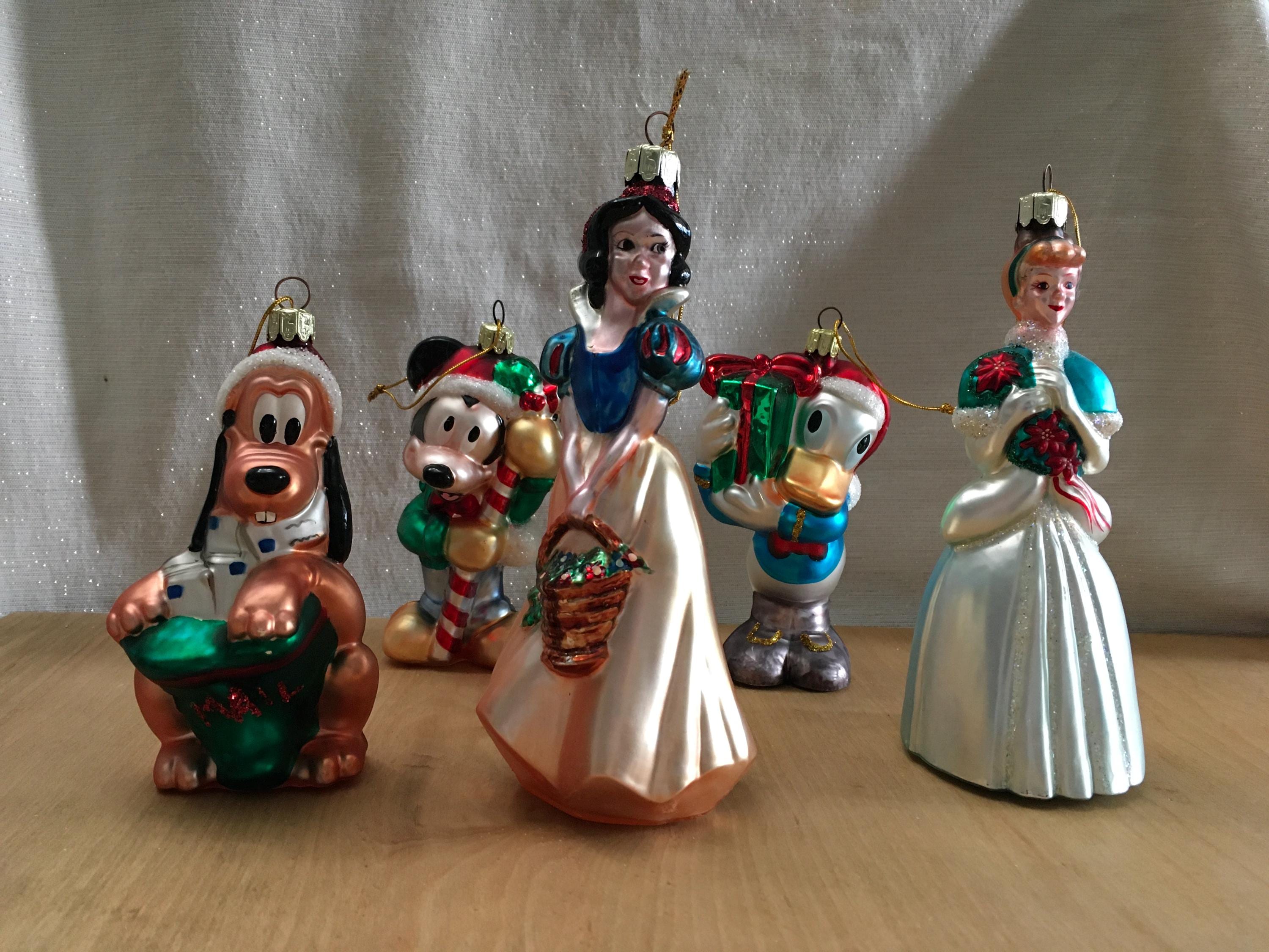 Vintage Disney Blown Glass Christmas Ornaments - Etsy