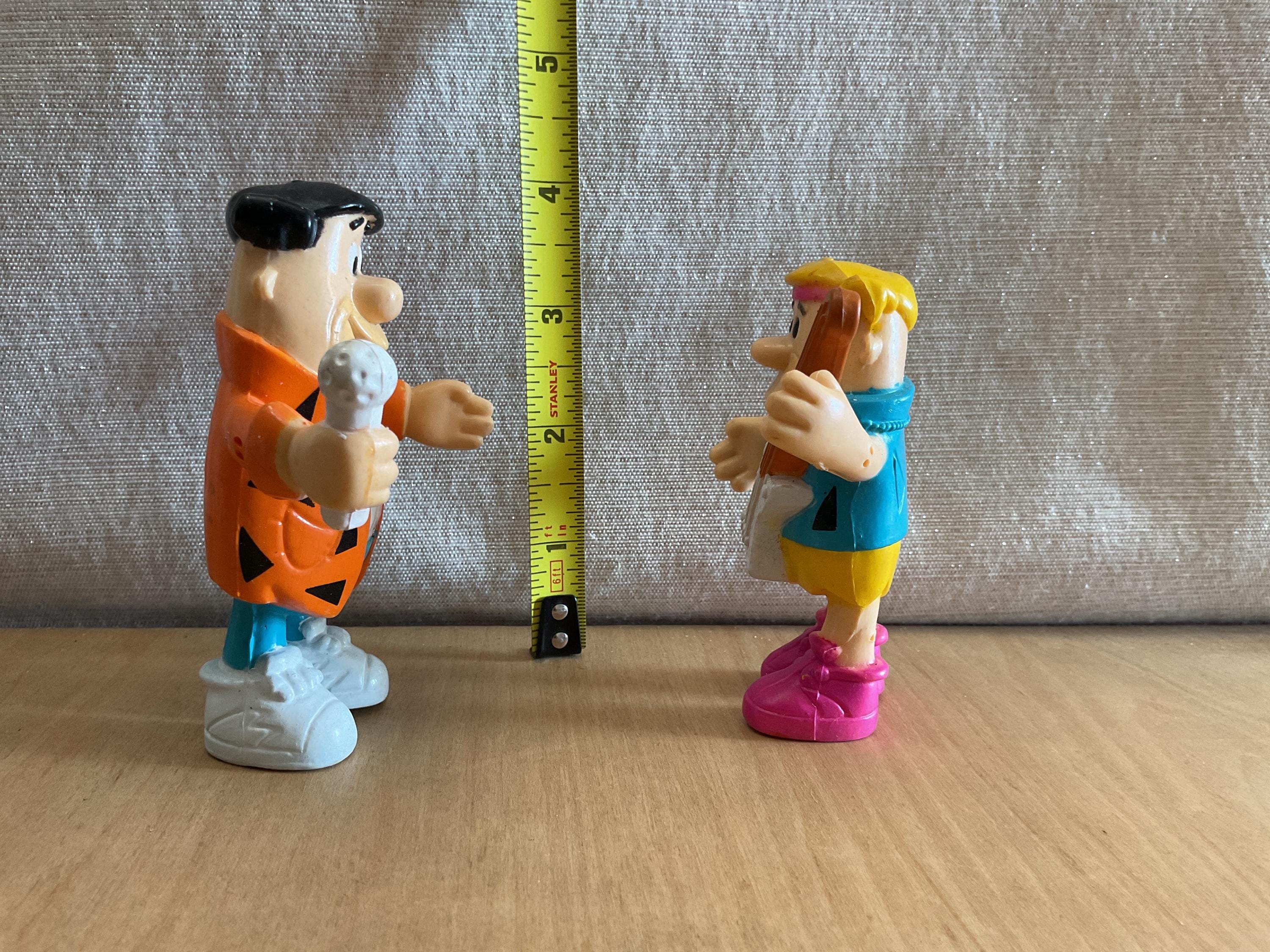 Vintage Flintstones Fred and Barney Figures - Etsy