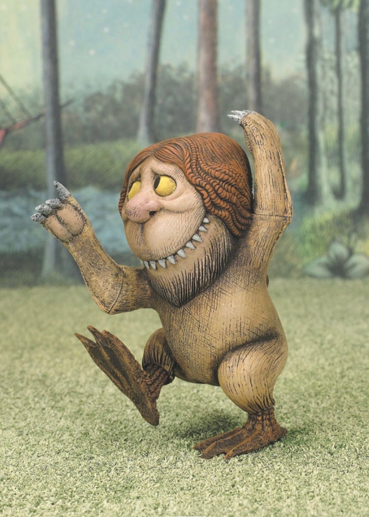 Vintage Where the Wild Things Are Tzippy Storybook Figurine