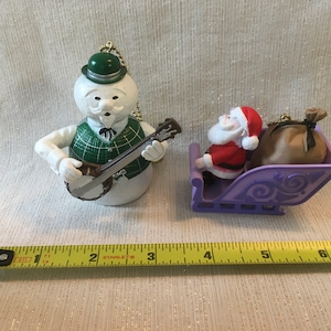 Vintage Rudolph the Red Nosed Reindeer Character Keychains