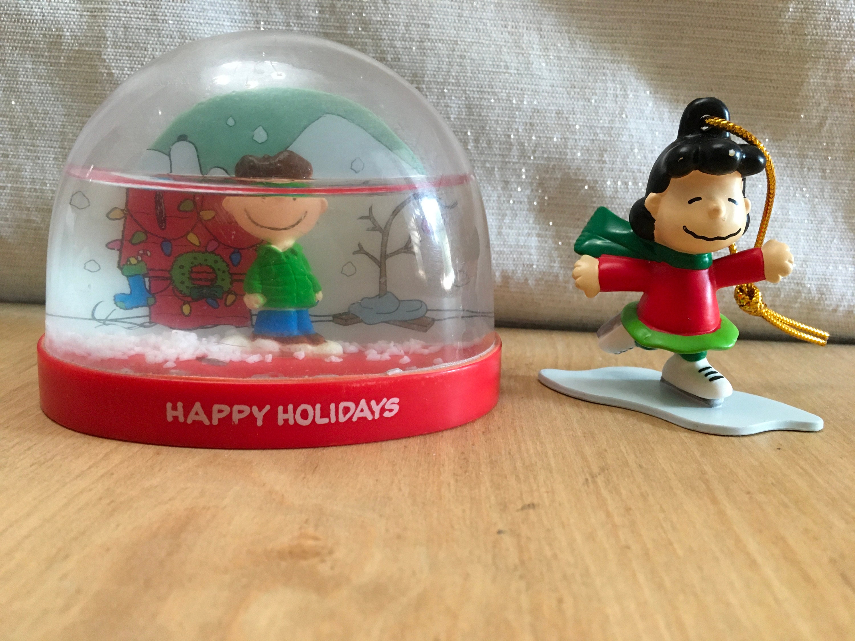 Peanuts Snow Globe - Etsy