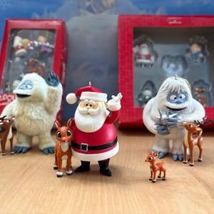 Rudolph the Red Nosed Reindeer Hallmark Christmas Ornaments