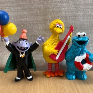 Vintage Sesame Street Figures