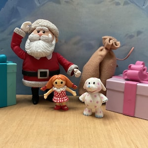Vintage Rankin and Bass Rudolph the Red-Nosed Reindeer and Island of Misfit Toys Figures