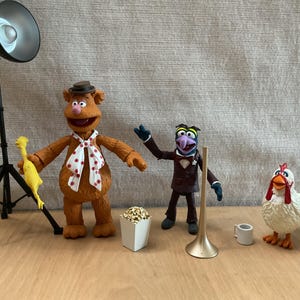 Jim Henson’s The Muppets Fozzie and Gonzo Figures