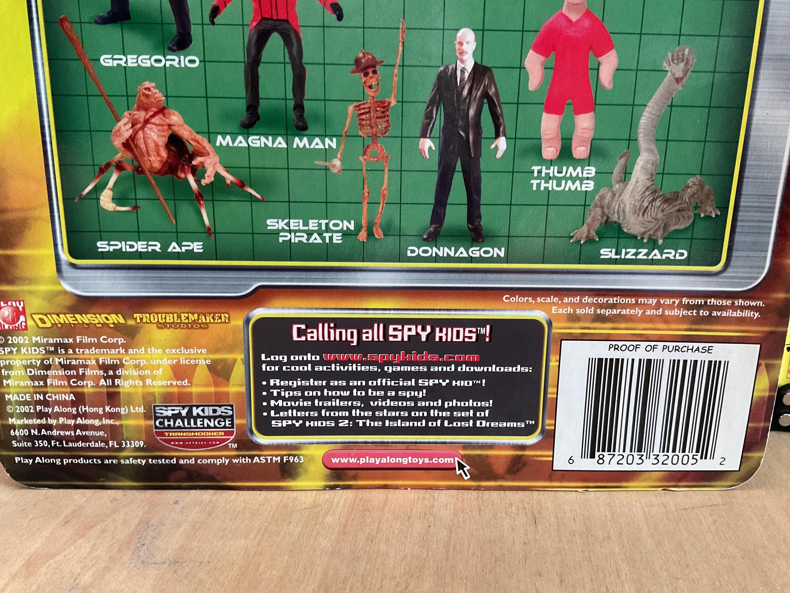 Vintage Spy Kids OSS Figures - Etsy