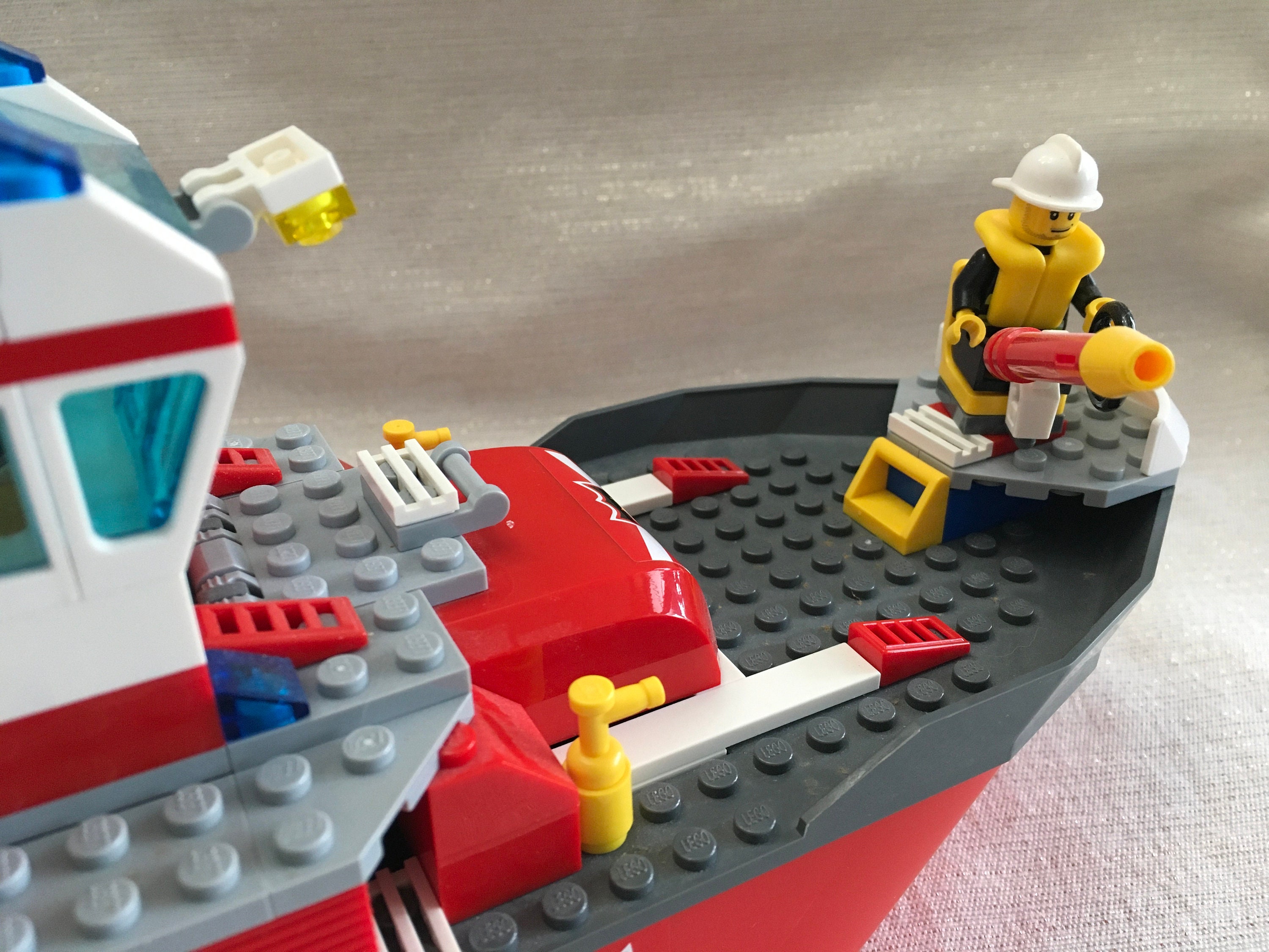 Retired Lego City Fireboat 7207 Etsy