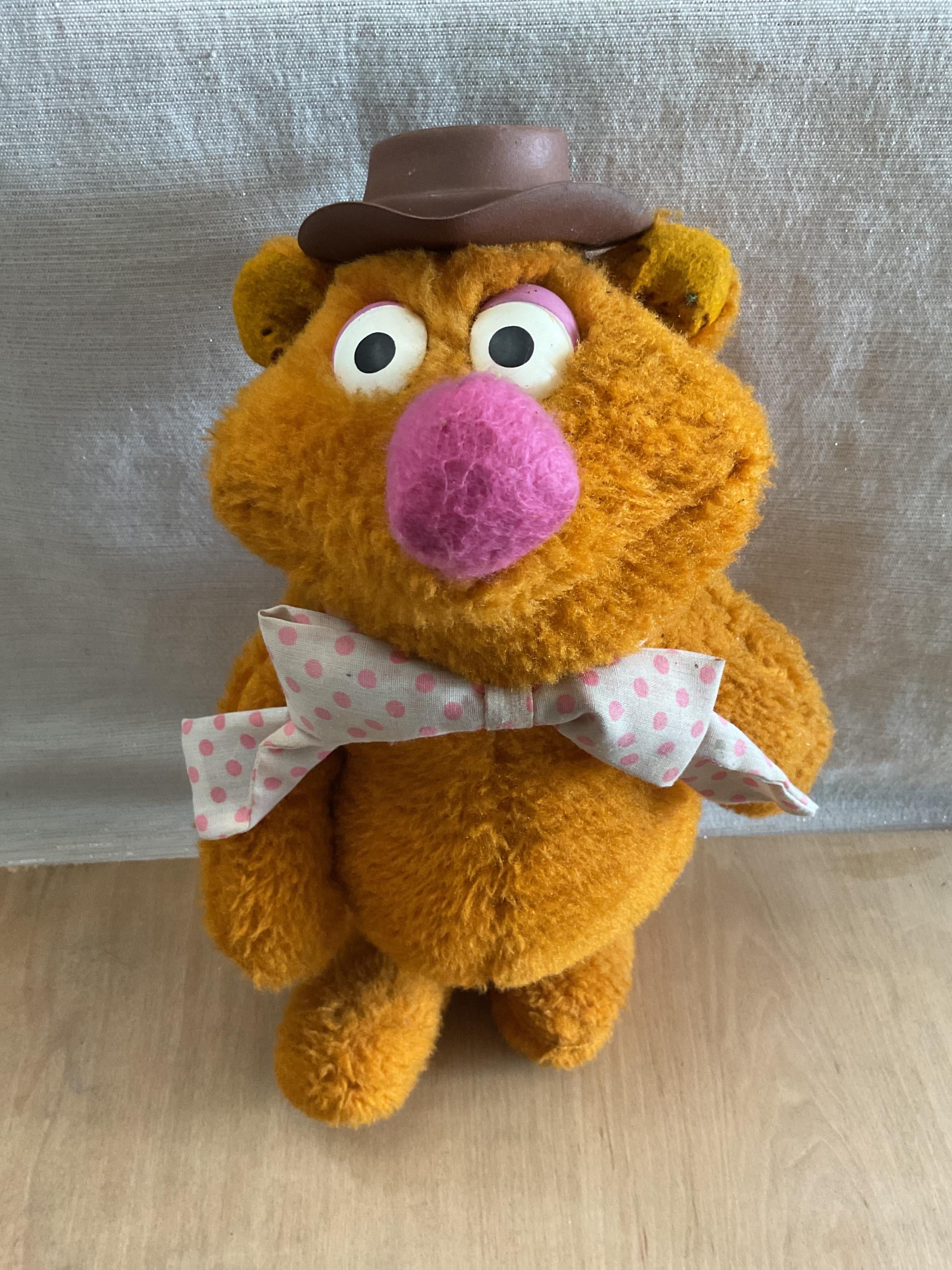Vintage the Muppet Show Fozzie Bear Plush Fisher Price - Etsy