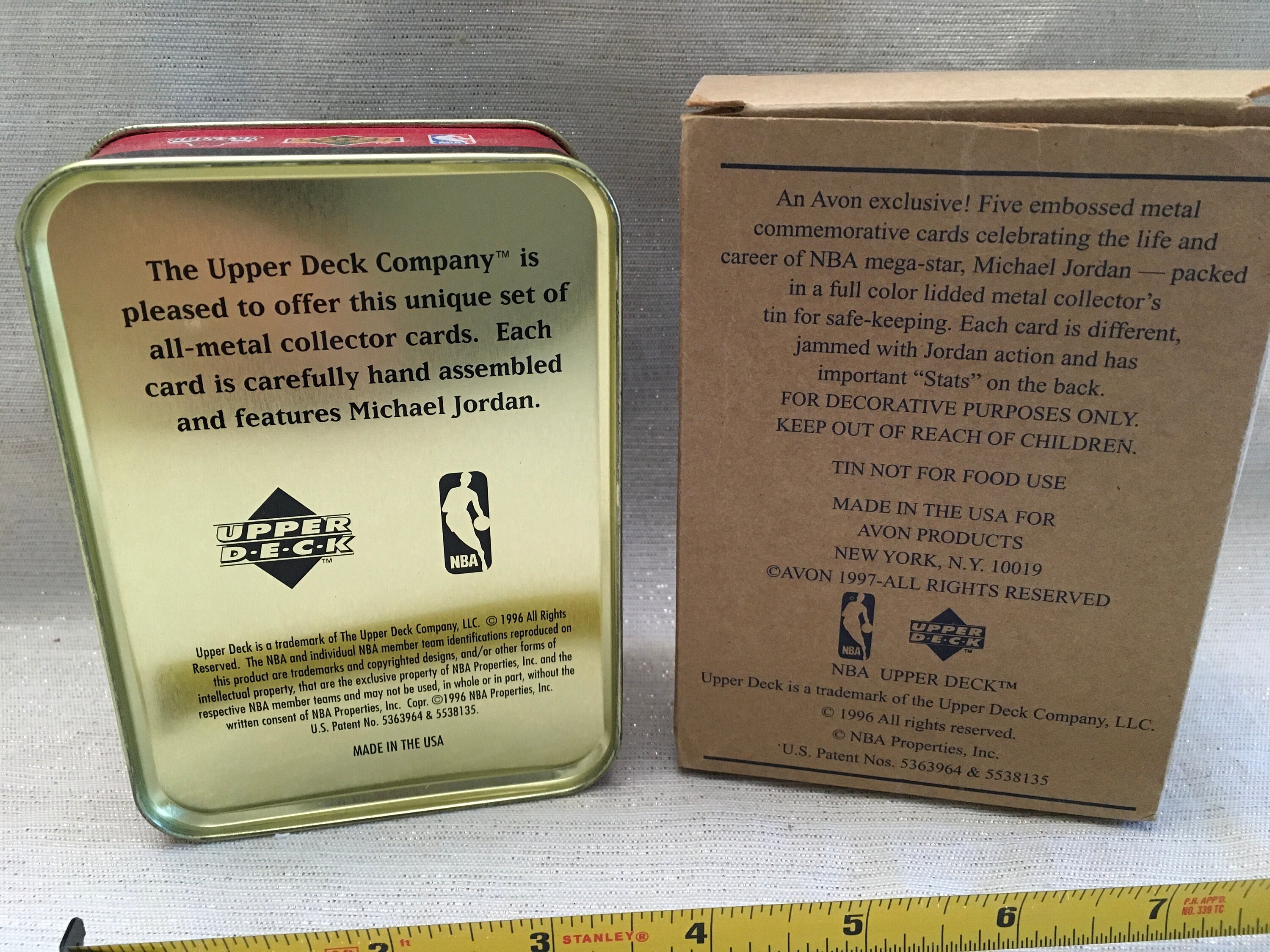 michael jordan metal shredders card