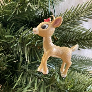 Vintage Rudolph the Red Nosed Reindeer Ornaments - Etsy