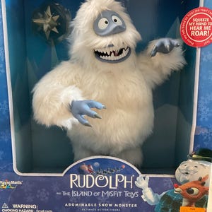 Rudolph the Red-Nosed Reindeer Large Abominable Snow Monster The Bumble! New in Package