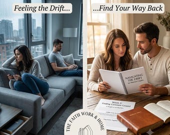 5-Week Marriage Devotional | Couples Bible Study Guide (Digital Download)