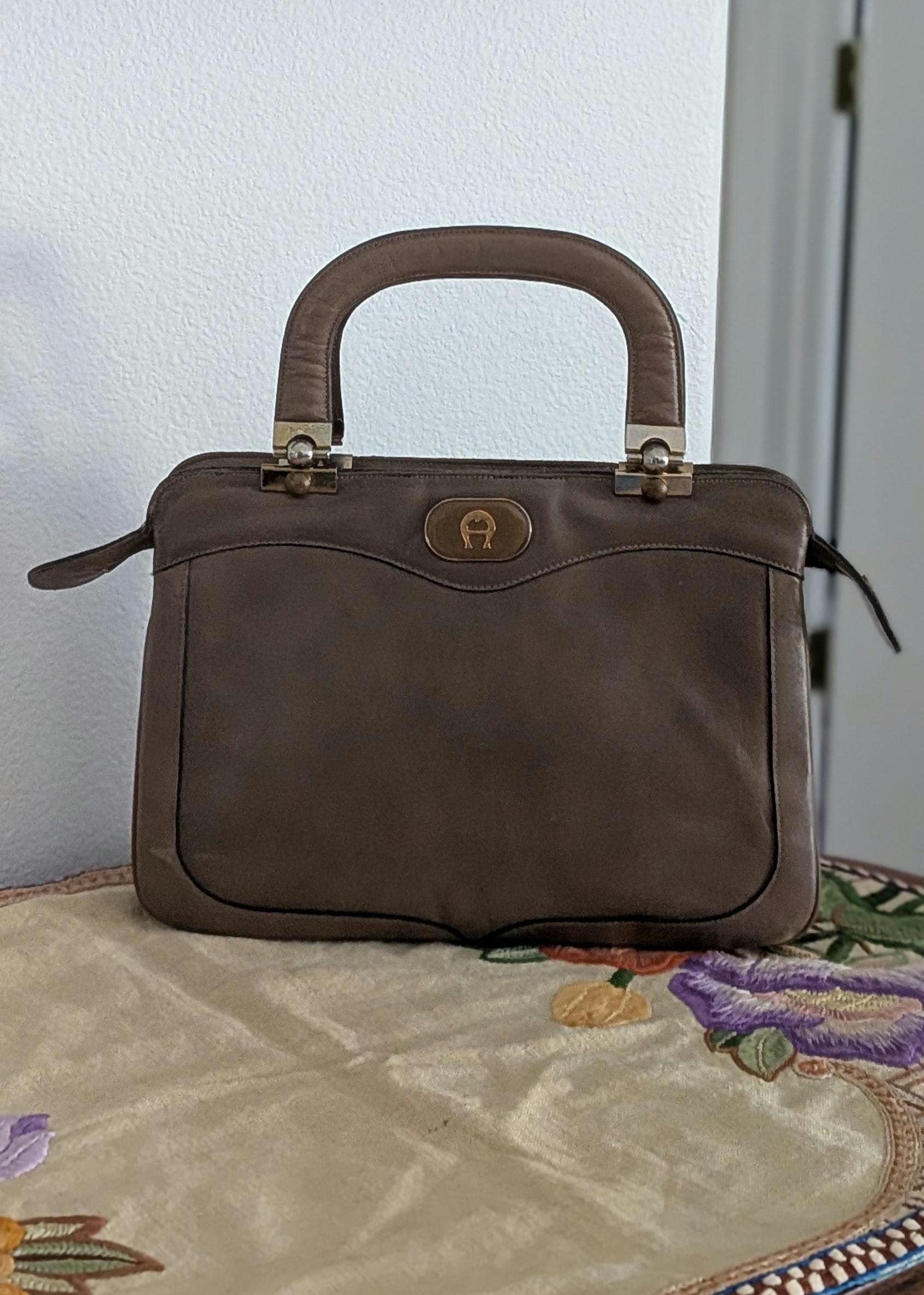 JAPAN VINTAGE　推定80年代　オールレザーミニボストン　ヴィンテージ Genuine Vintage 80s Bag - Etsy