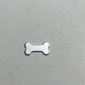 Solderable Bone Accents, Sterling Silver Embellishments, 10 Pieces, Free Postage