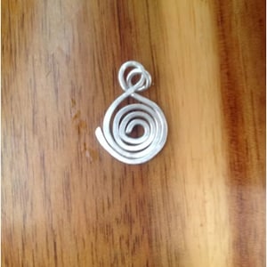 5  Medium 925 Sterling Silver Glue on Bails With Open Jump Ring, 21g - 0.7mm, Free Postage