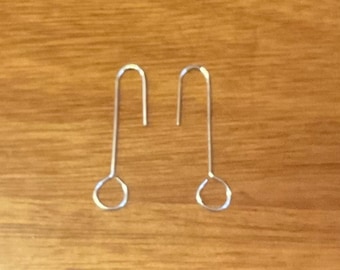 Extra Large 7mm Loop, 925 Sterling Silver Earring Hooks, 21g - 0.7mm, Australian Seller, Free Postage!