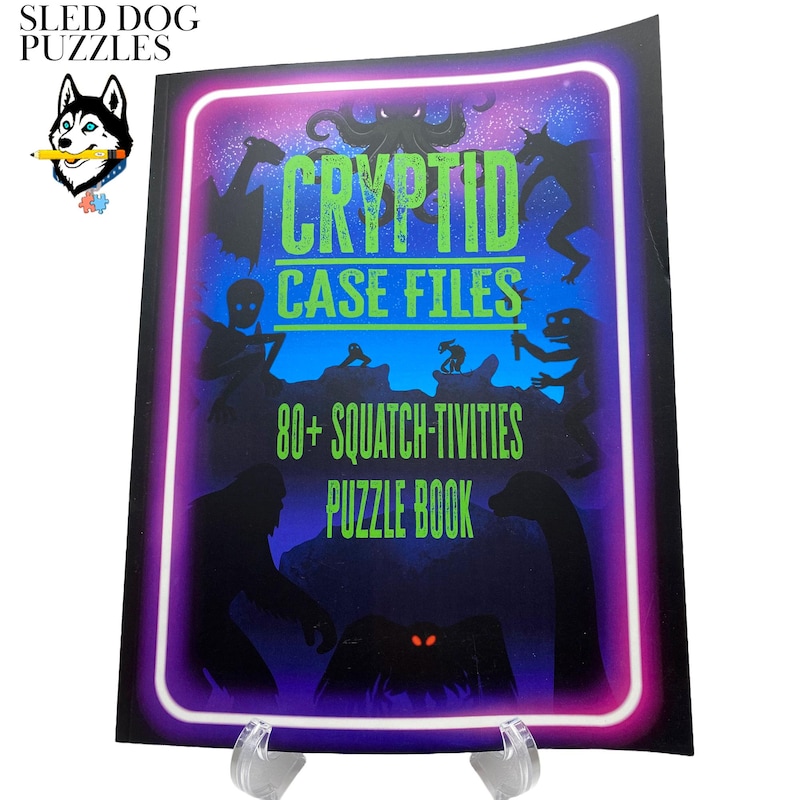 Cryptid Activity Book - Etsy