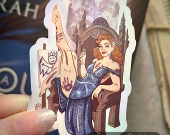 ACOTAR Magnetic Bookmark – Feyre Archeron (Feysand) | A Court of Thorns & Roses Inspired Art
