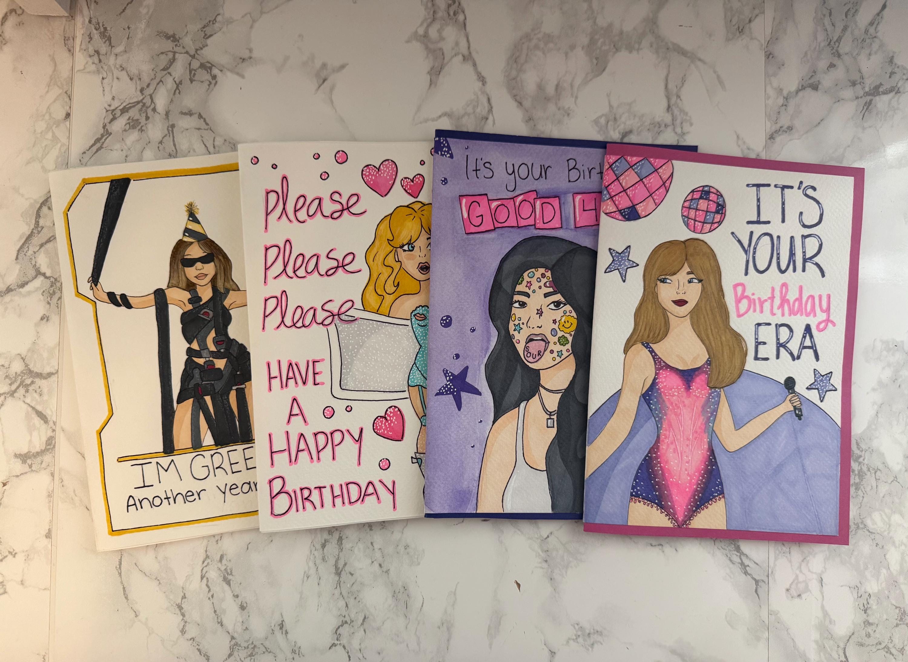 Sabrina Carpenter Card - Etsy