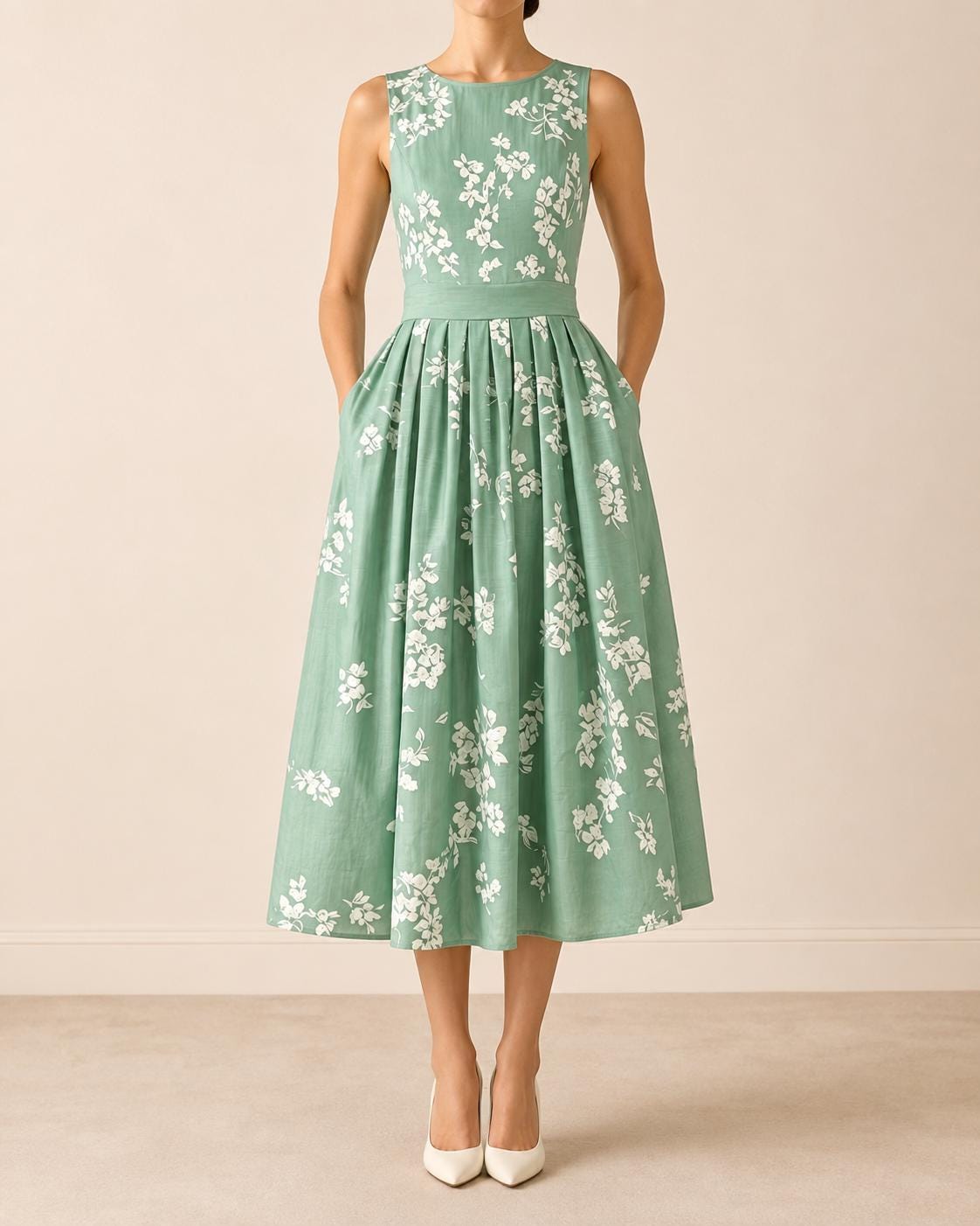 new look green tea dress Gatsby Prom Dresses