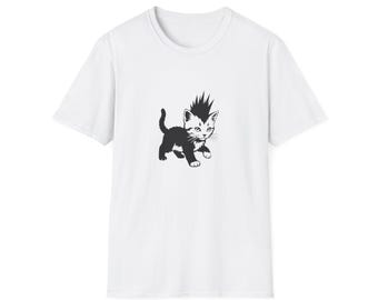 Punk Kitten Graphic T-Shirt | Unisex Tee