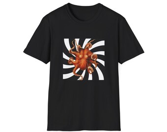 Octopus Illustration T-Shirt | Unisex Tee