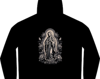 Our Lady of Guadalupe Hoodie | Unisex Zip-Up Hoodie
