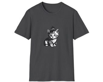 Punky Kitten T-Shirt | Unisex Tshirt