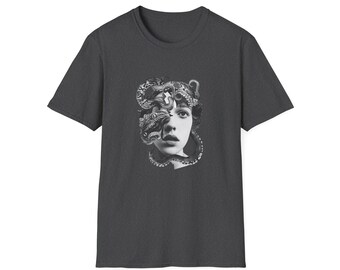 Medusa-Inspired Portrait T-Shirt | Unisex Tee