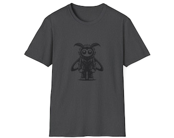 Cute Fuzzy Moth Creature T-Shirt | Unisex Tee