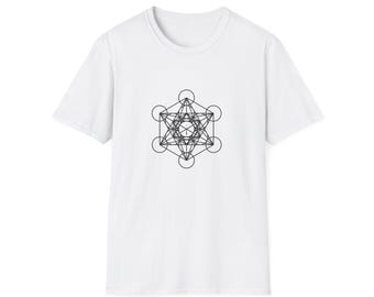 Metatron's Cube Sacred Geometry T-Shirt | Unisex Tee