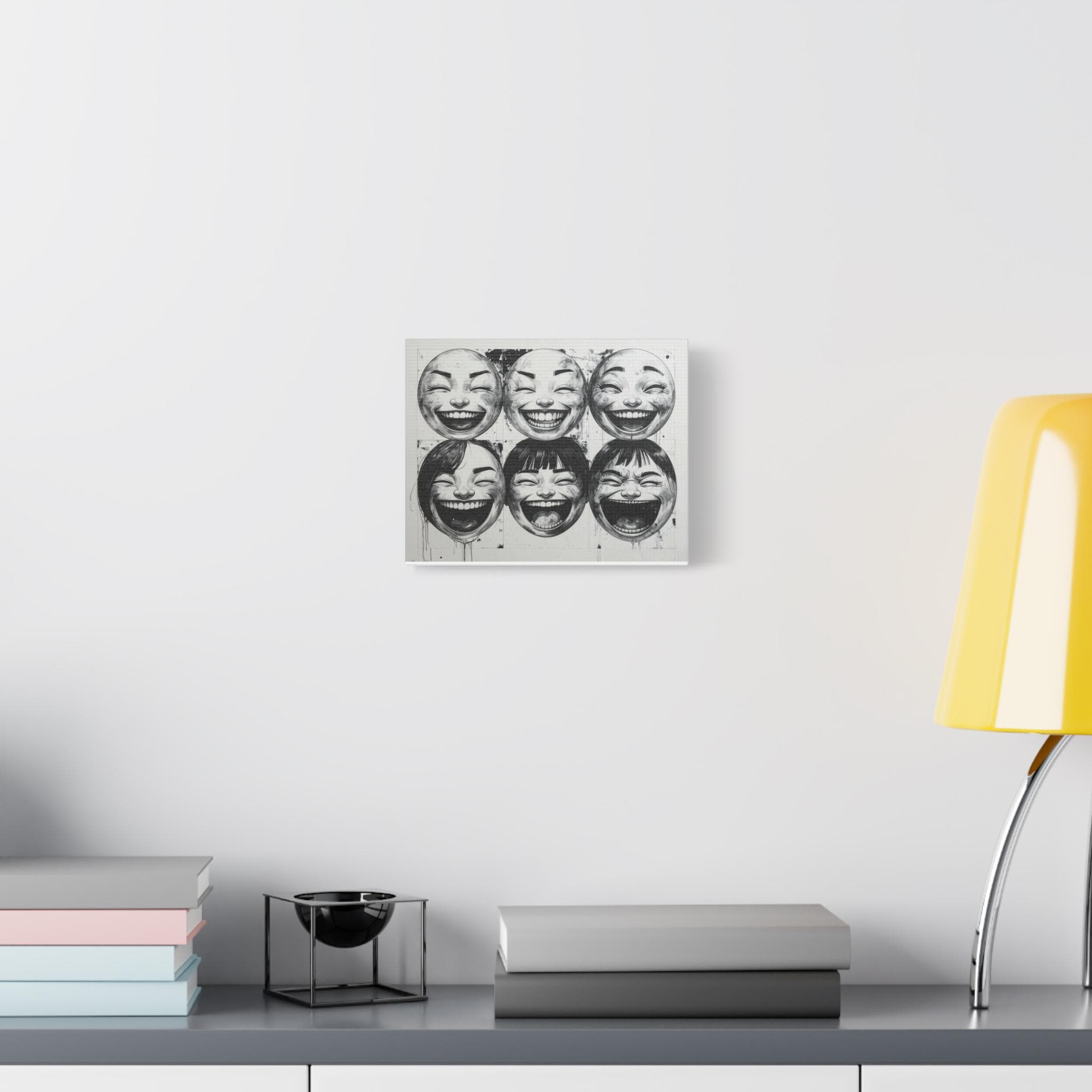 Laughing Faces Pop Art Canvas laughing-faces-pop-art-canvas