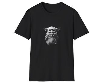 Baby Yoda Illustration T-Shirt | Unisex Tee