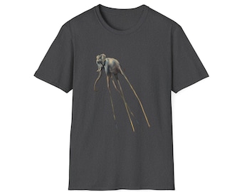 Dali Surreal Long-Legged Elephant T-Shirt | Unisex Tee