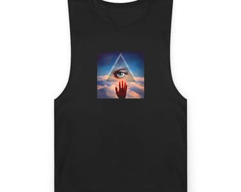 All-Seeing Eye Triangle Artwork Tank | Unisex Tank