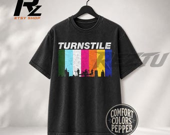 Turnstile ユニセックス Tシャツ - ノンストップ フィーリング Tシャツ