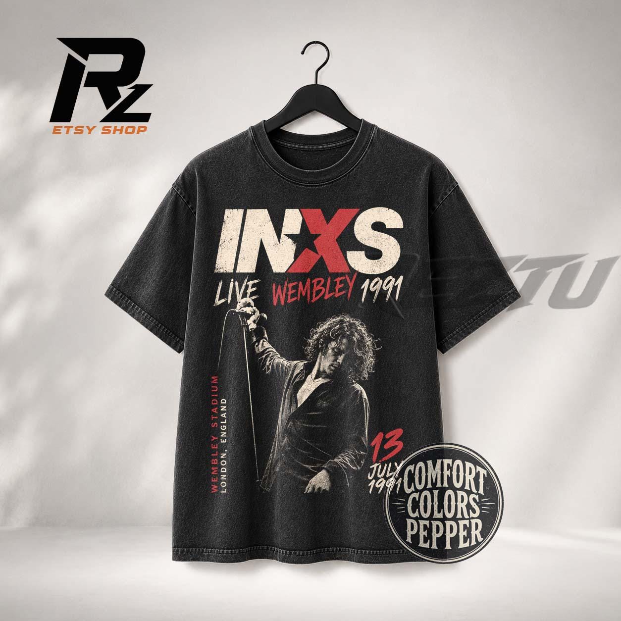 Inxs Vintage T Shirt - Etsy
