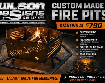 Custom Made Fire Pit